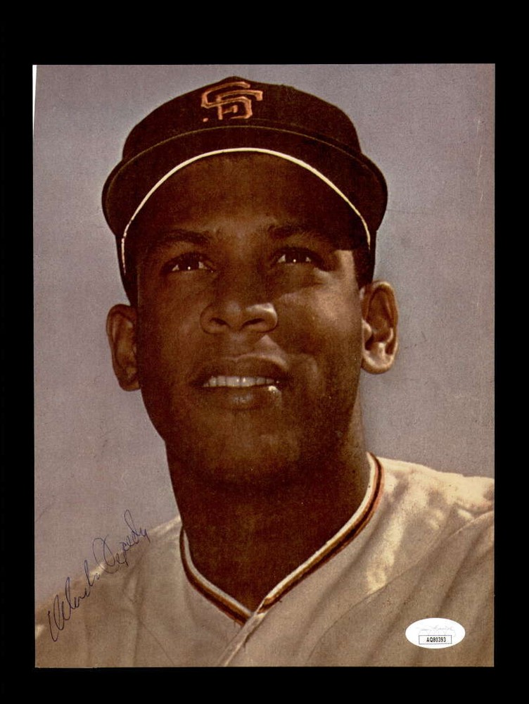 Orlando Cepeda JSA Cert Autograph 8x10 Photo Vintage Signed San Francisco Giants