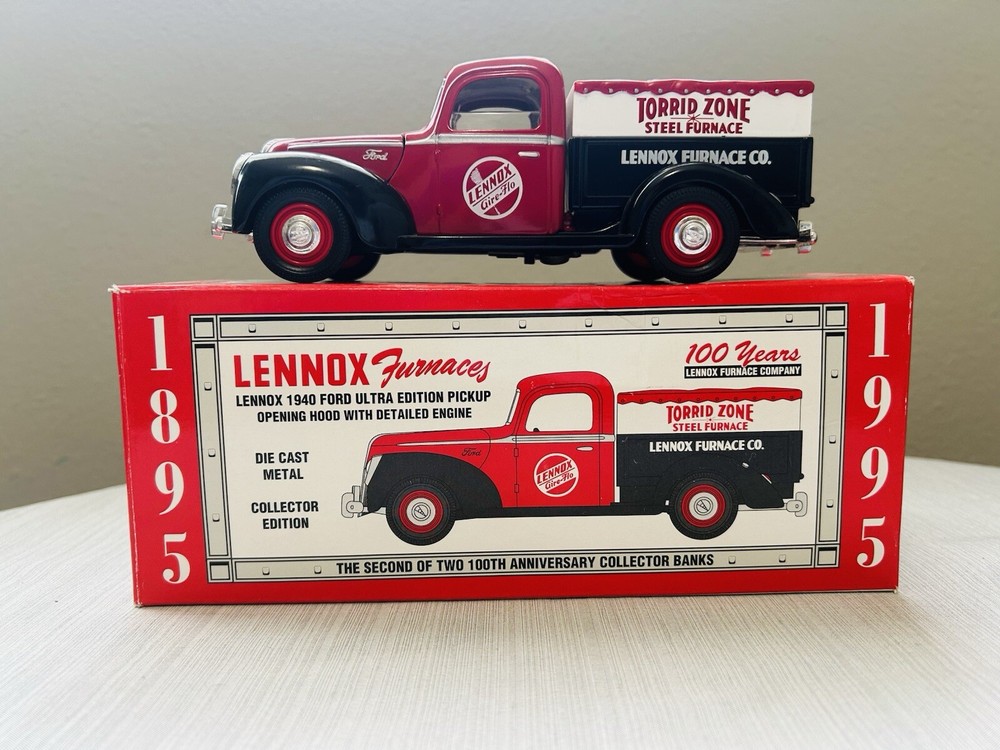 Lennox Furnace 1940 Ford Ultra Edition Pickup 1:25 Scale 100 Anniversary