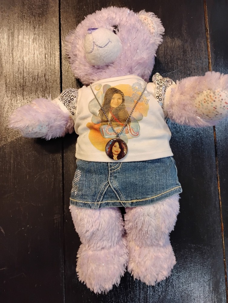 Bulid a Bear Workshop ICarly Fan Bear with pendant