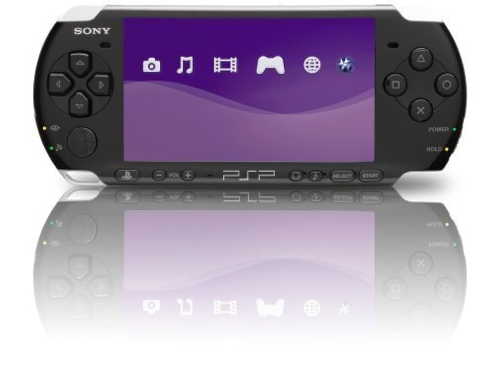 PlayStation PSP 3000 Core Pack System Piano Black Excellent Condition 2Z  