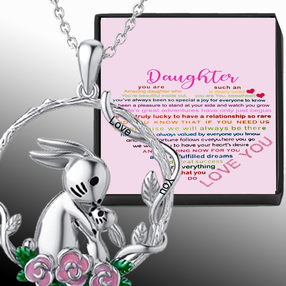 Daughter Sunshine Necklace Love Gifts from Mum Dad Girl Birthday Xmas Present