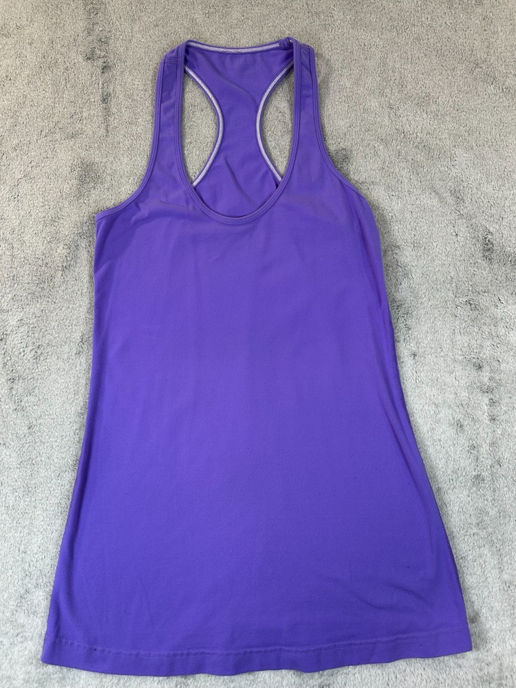 Lululemon Racerback Tank Top Women’s  XS Purple Athletic Yoga Running Gym