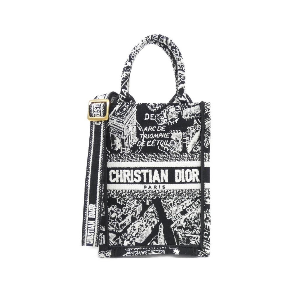 Dior Plan de Paris Mini Vertical Tote Bag S5555COMP Authentic Luxury Handbag