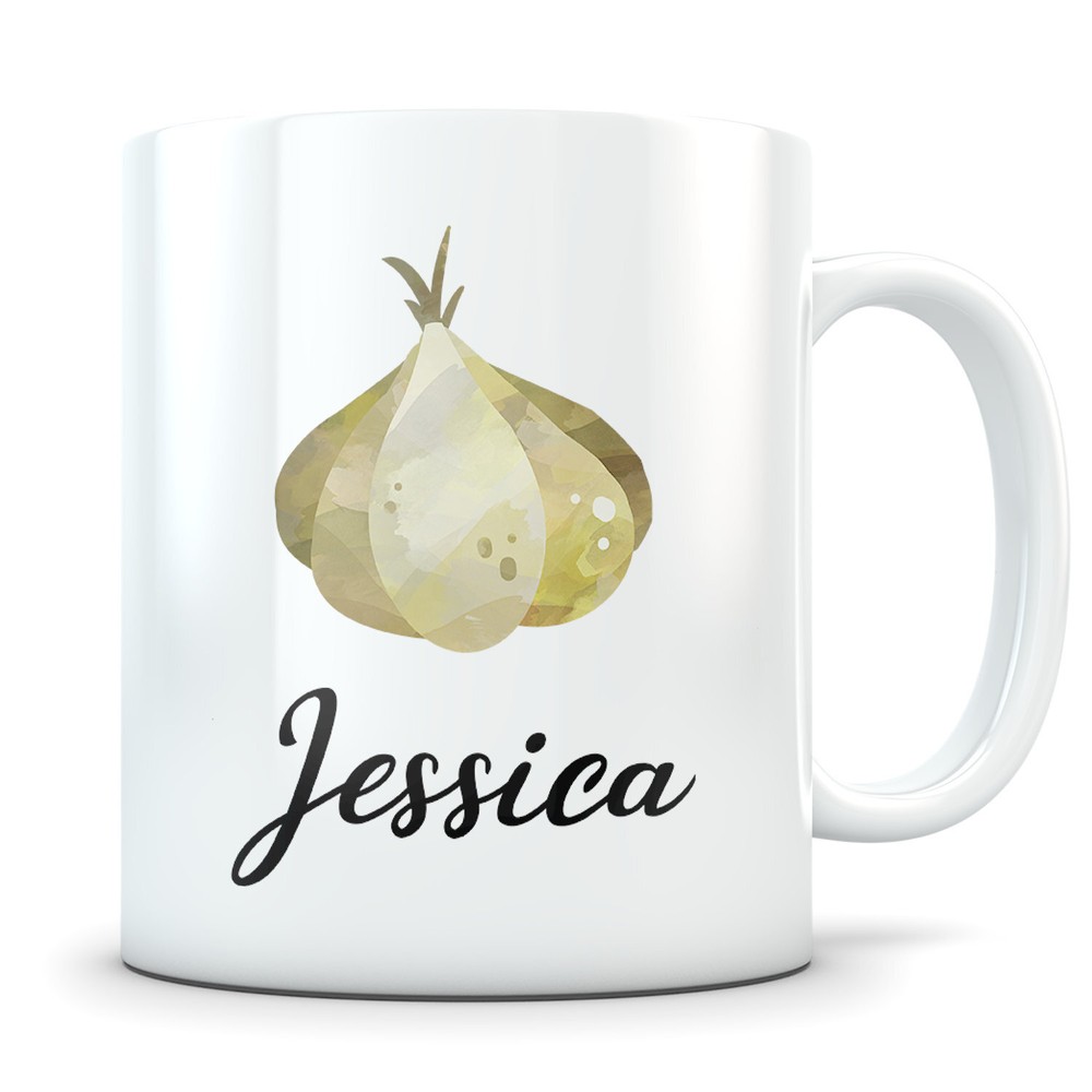 Garlic Gift Garlic Mug Garlic Gift Idea Garlic Cup Garlic Lover Garlic Coffee