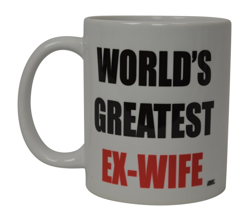 Rogue River Tactical Best Funny Coffee Mug World's Greatest Ex-Wife Wife Nove...