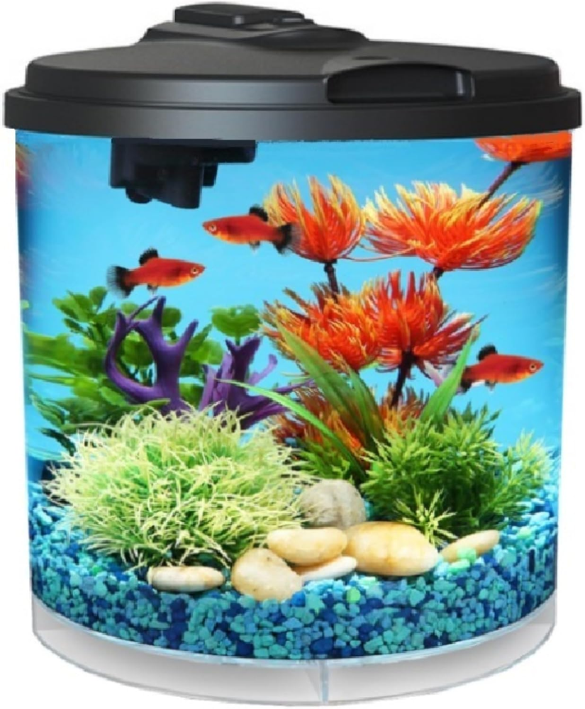 2-Gallon Aquaview Starter Kit with 7-Color LED Aquarium Light