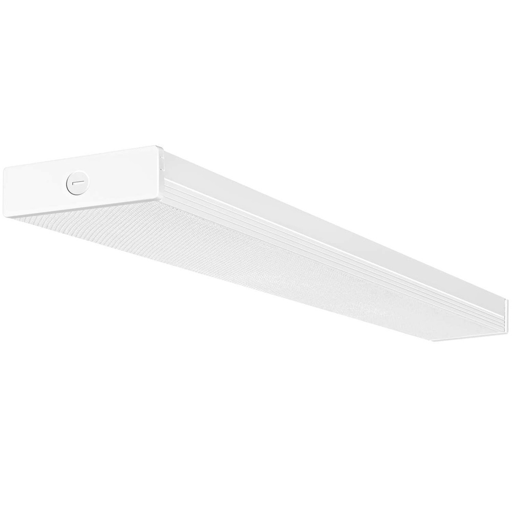 hykolity 4FT LED Wraparound Light, 40W, 4400lm, 4000K, [2-lamp 32W Fluorescen...
