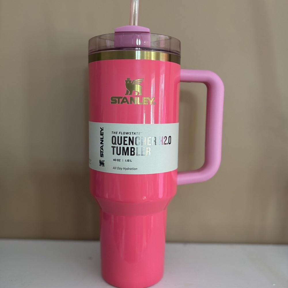Stanley Quencher H2.0 FlowState 40 oz Tumbler - Pink Parade