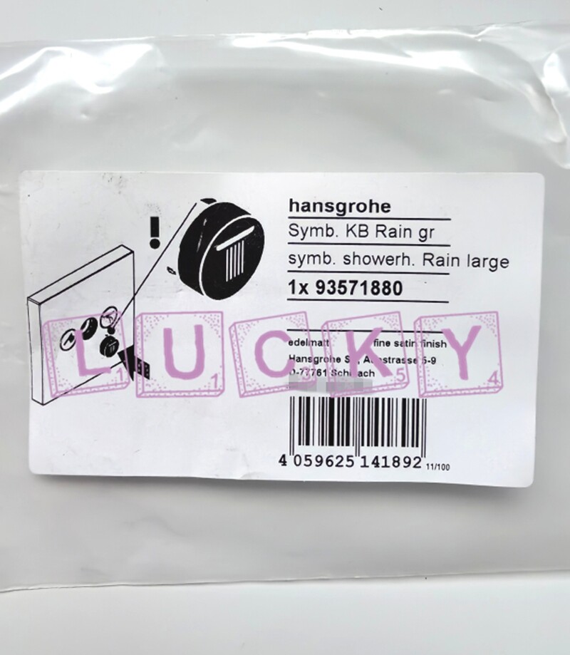 1PC NEW FOR Hansgrohe 93571880 Shower accessories with chrome plated buttons