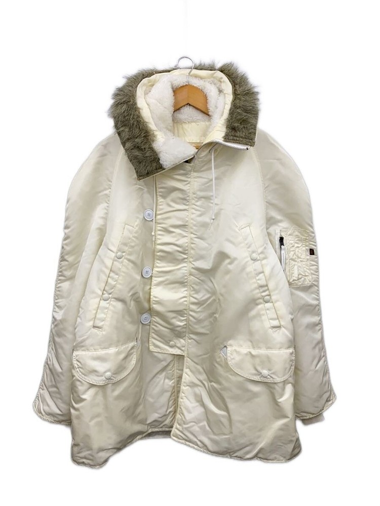 Alpha Industries N-3B/Flight Jacket/L/Nylon/Wht// 3389