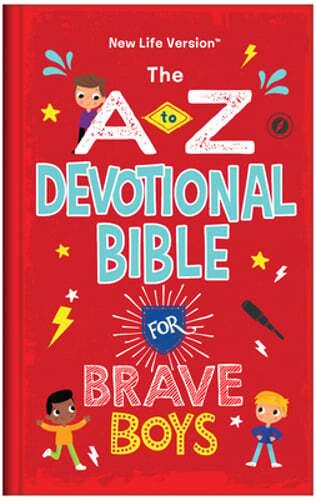 A to Z Devotional Bible for Brave Boys – New Life Version – Pre-Owned Copy  