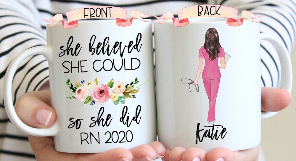 Nurse Graduation Gift Future Nurse Gift She Believed She Could So She Did