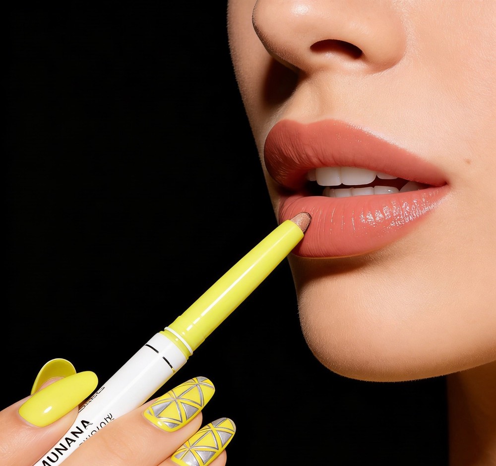 Cruelty-Free Waterproof Lip Liner , Long-Lasting & Smudge-Proof, Smooth Glide fo