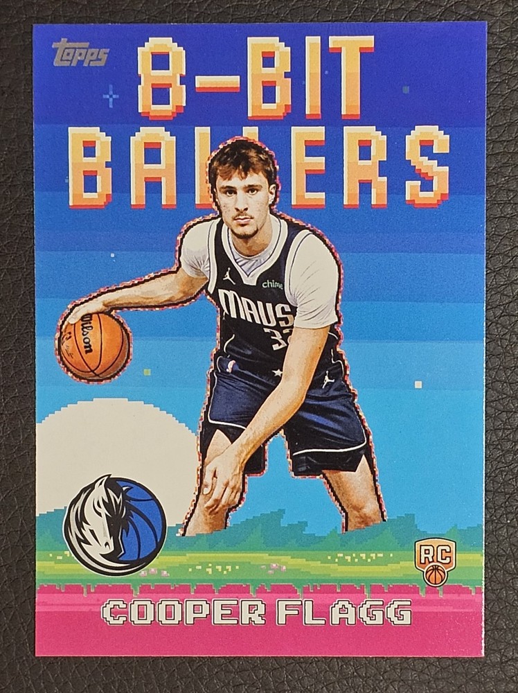 2025-26 Topps Basketball Cooper Flagg 8-Bit Ballers #8B-31 Dallas Mavericks RC