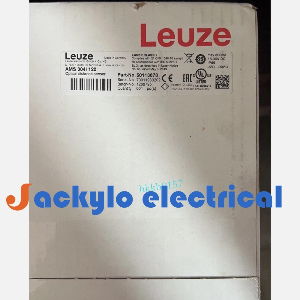 AMS304i 120 LEUZE Laser distance sensor brand new