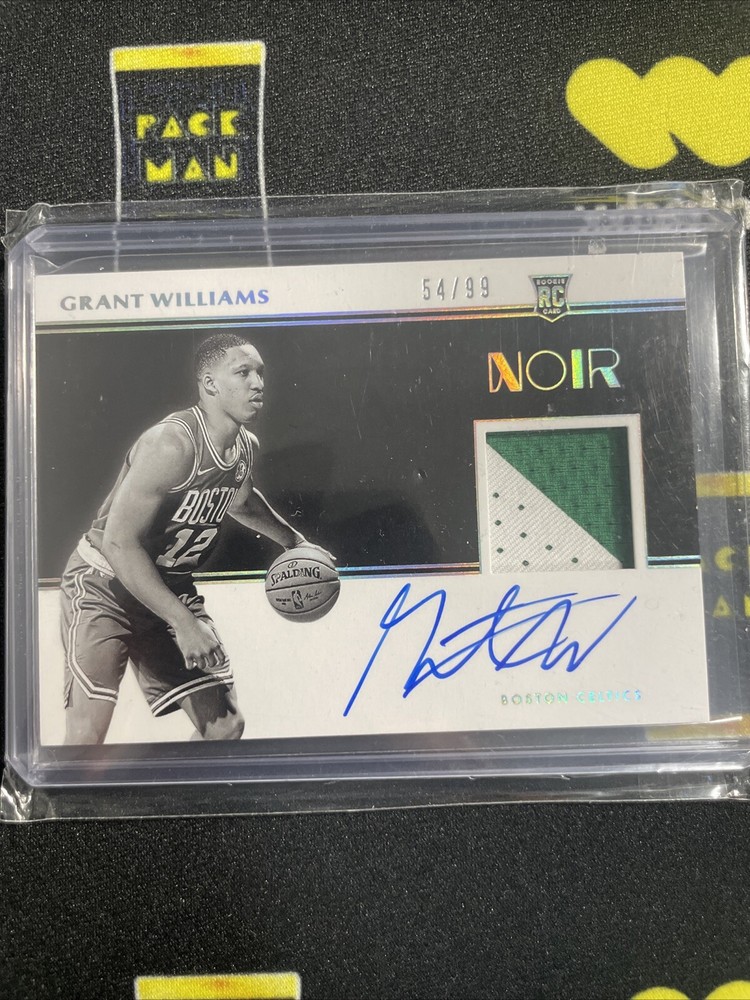 2019-20 Panini Noir Grant Williams 2 Color Rpa!!