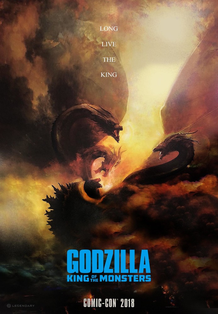 2019 Godzilla: King of the Monsters Official Film Promo Poster - Sci-Fi Wall Art Decor - Perfect Gift for Movie Fans and Monster Enthusiasts