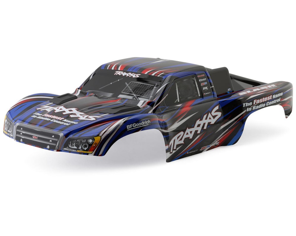 Traxxas Slash 4x4 Pre-Painted Clipless Body (Blue) [TRA6941-BLUE]