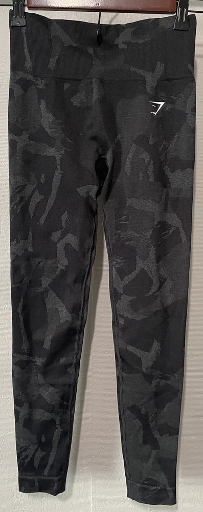 Gymshark Adapt Camo Seamless Leggings for Women in Savannah Green Size XS
