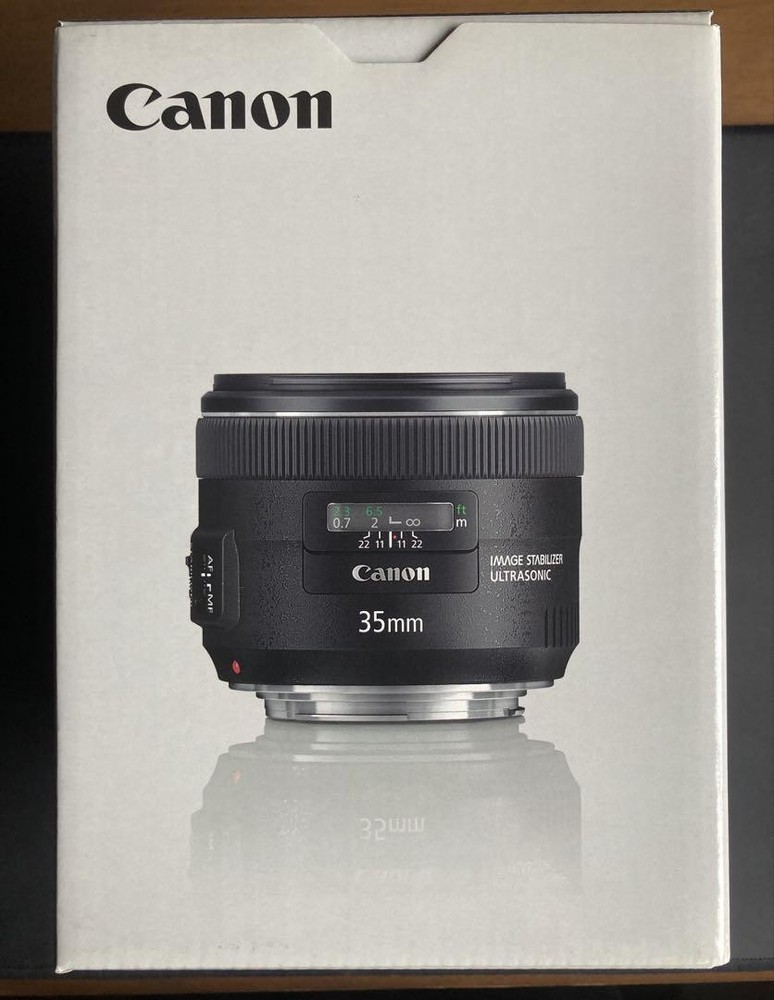 Canon EF 35mm f/2 IS USM Lens with Image Stabilization - Used