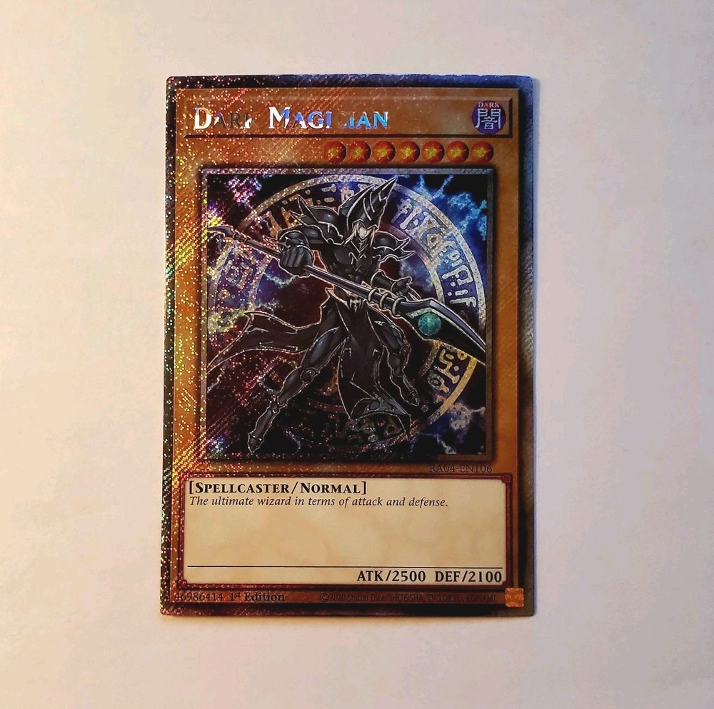 Dark Magician Platinum Secret Rare RA04-EN106 Near Mint