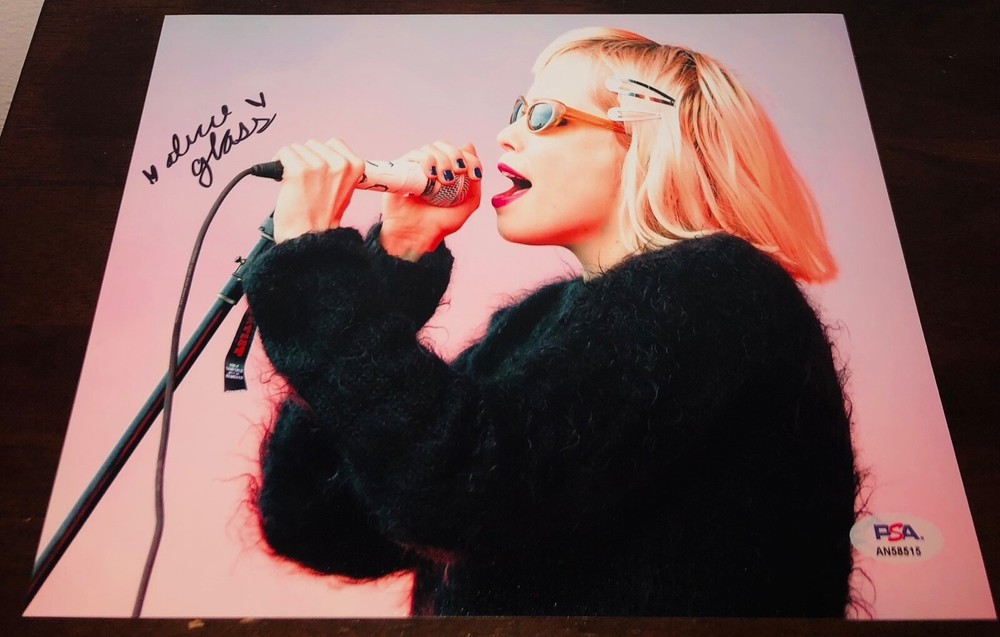 Alice Glass Hot Sexy Crystal Castles II III Amnesty Signed 8x10 Photo PSA RARE G