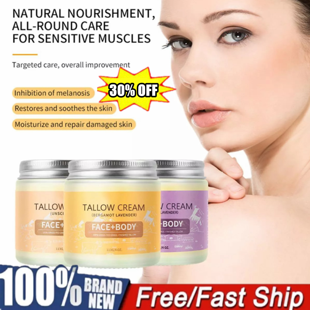 Beef Tallow Skin Cream, Facial Moisturizer, Beef Tallow Face Cream US