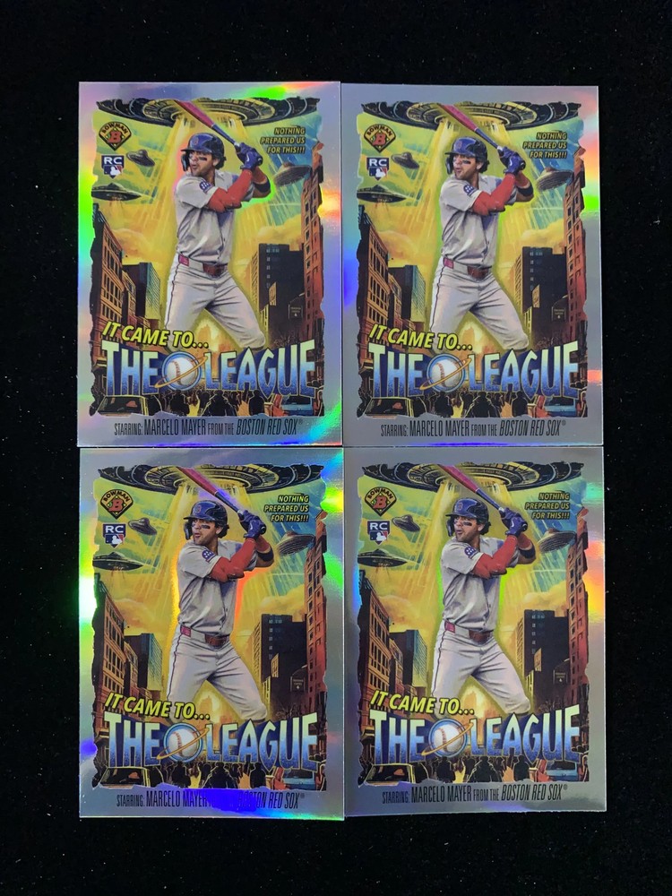 2025 Topps Bowman Chrome It Came To The League Marcelo Mayer RC Lot 4 OC19