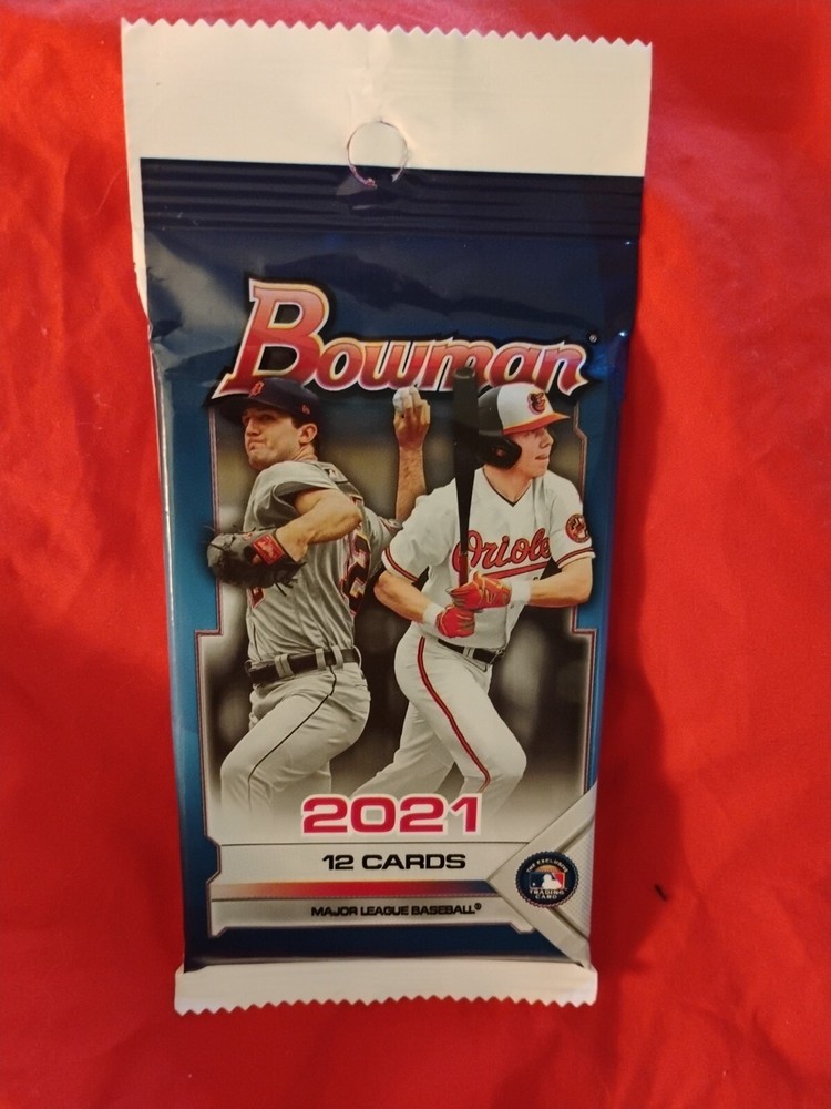 2021 Topps MLB Bowman Baseball 12-Card Retail Pack