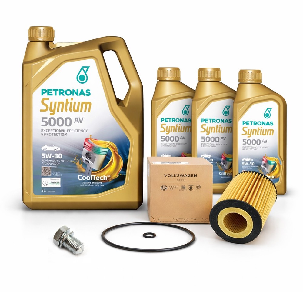 Petronas 8L 5W-30 LL + VW Oil Filter for T6 Crafter TGE 2.0 TDI 03N115562B