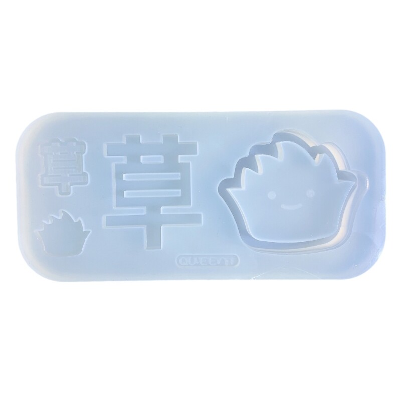 Grass Resin Mold Resin Shaker Mold Filler Silicone Shaker Filling Mold