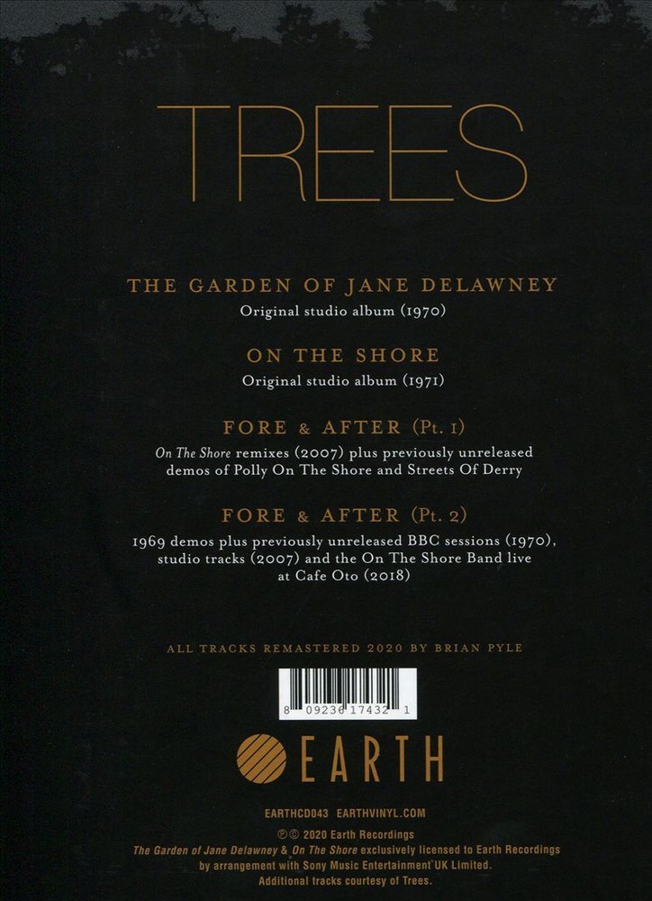TREES TREES NEW CD