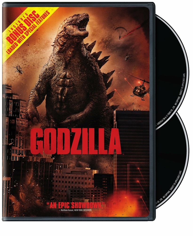 Godzilla (DVD, 2014)