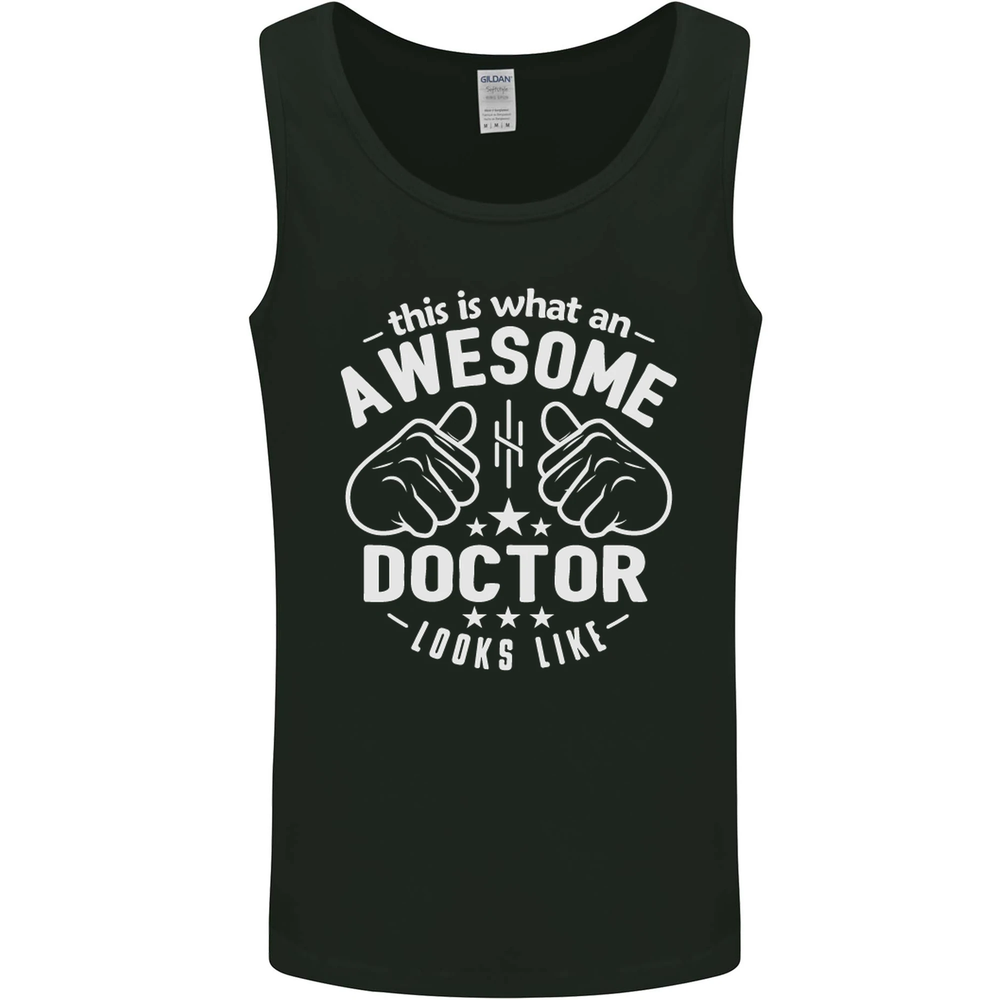 This Is What an Awesome Doctor Looks Like Mens Vest Tank Top