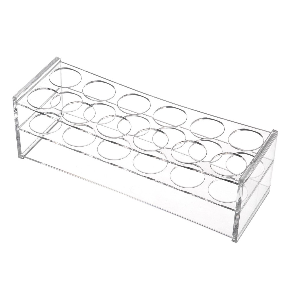 Tube Rack Acrylic Test Tube Rack Holder 10ml 25ml 50ml 100ml Tube 40-Socket
