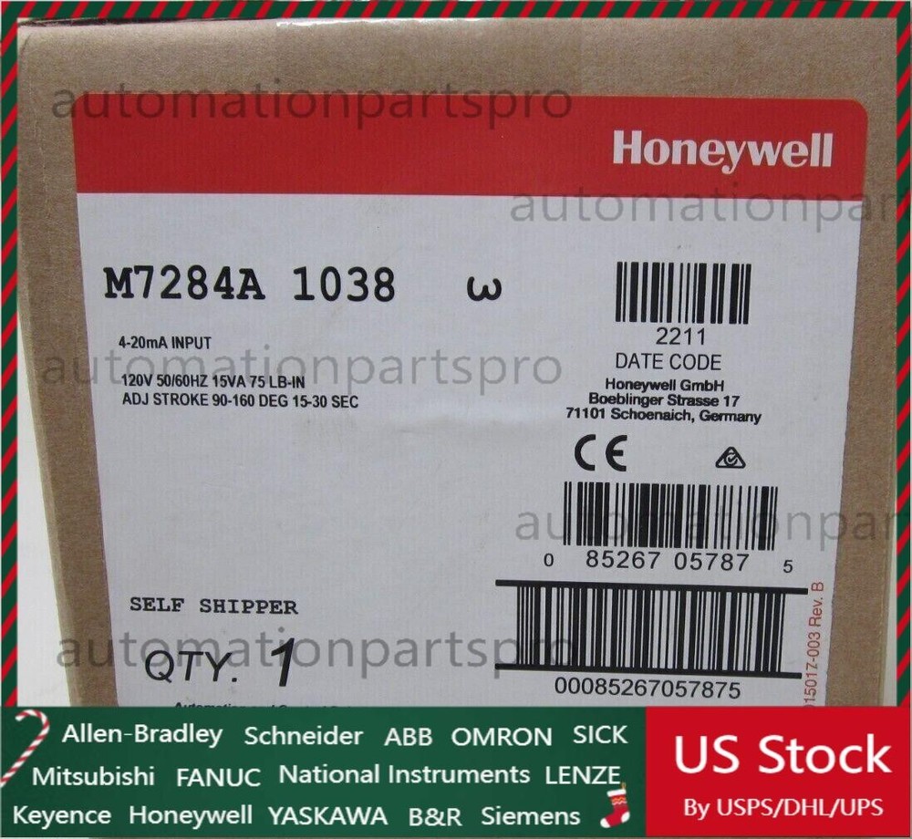 1pc NEW Honeywell M7284A 1038 Modutrol Motor M7284A1038 Free Shipping