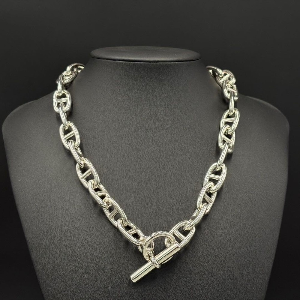 Chaine d'Ancre Design Long Necklace for Men and Women, Mint