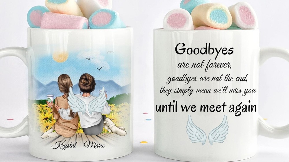 Memorial Mug Custom Personalized Sympathy Bereavement Remembrance Gift for Loved Ones