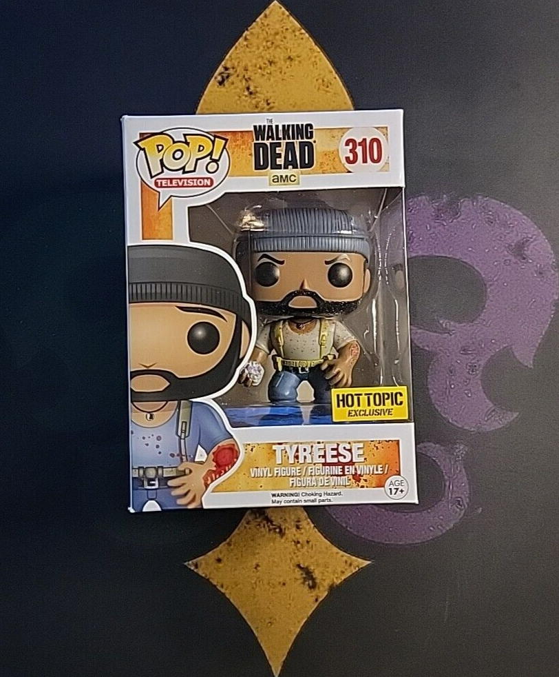 Funko Pop! Walking Dead Tyreese #310 Hot Topic Exclusive Edition W/ Protector
