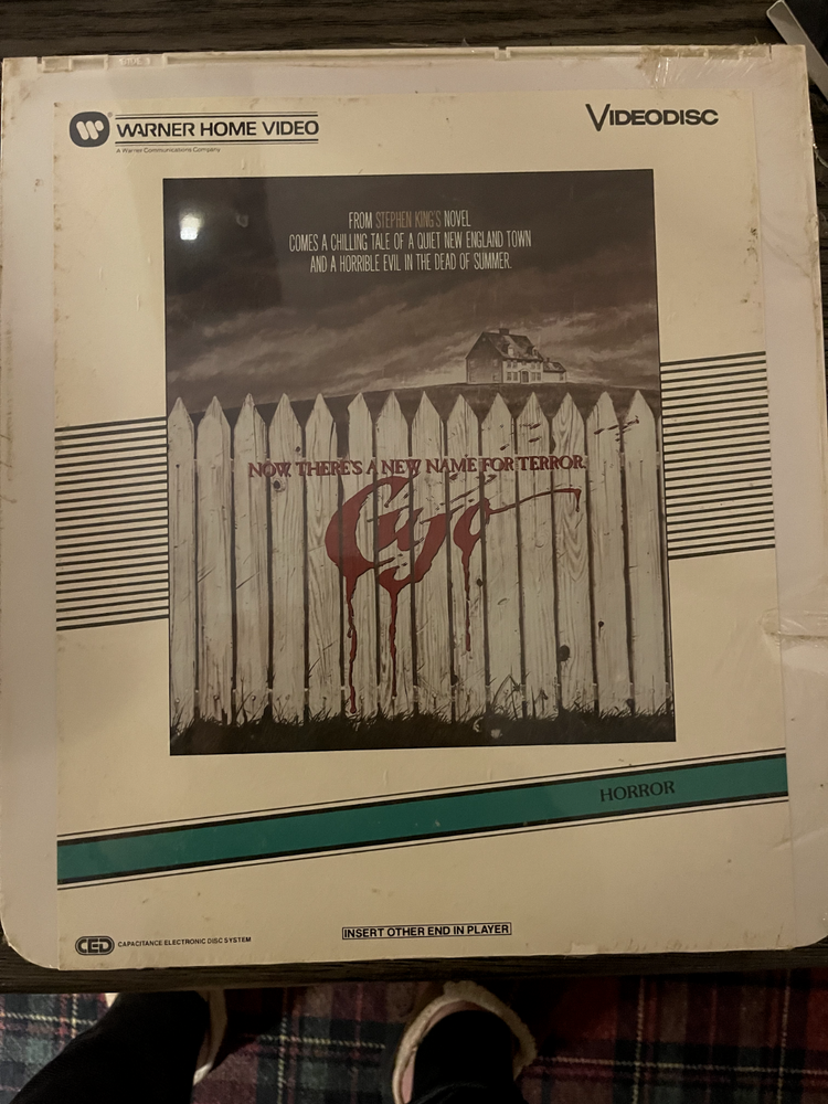 CED Selectavision Video Disc - Choose Your Own Movies NEW SEALED Horror & More