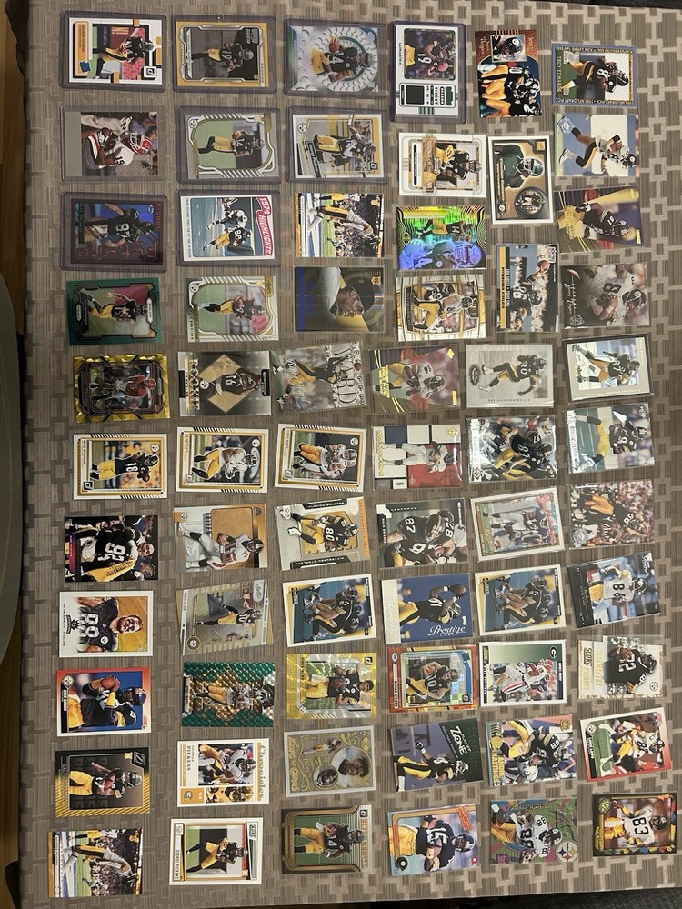Pittsburgh Steelers Lot!!!  Over 480 Cards!  70s To Present. Various Brands.