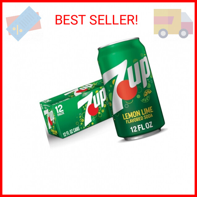 7UP Lemon Lime Soda 12 fl oz cans 12 pack