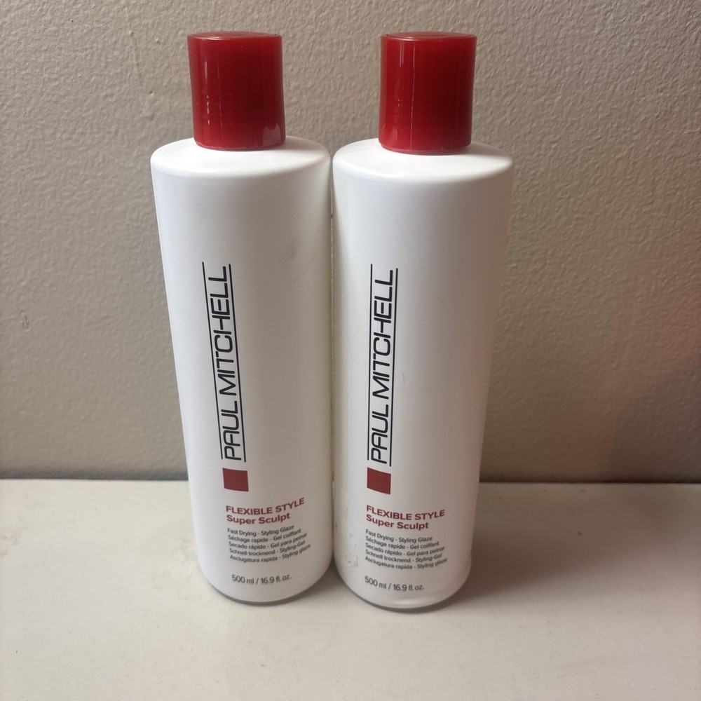 2 Paul Mitchell Flexible Style Super Sculpt Styling Glaze ( Select Size)