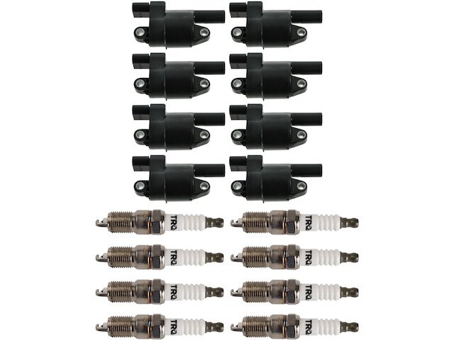 Ignition Coil and Spark Plug Kit fits Silverado 3500 HD 2011-2019 6.0L V8 63JSCP