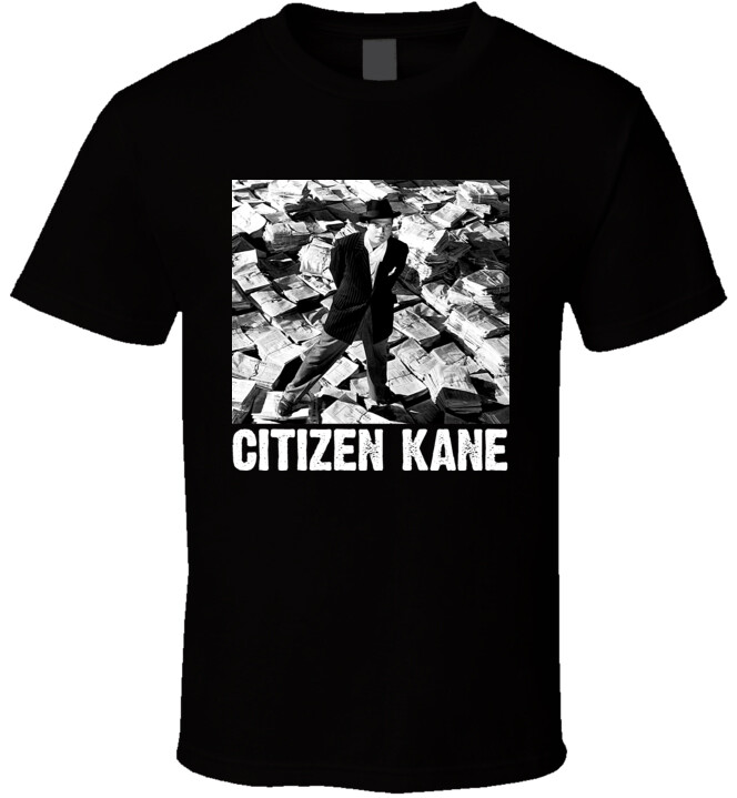 Charles Foster Kane T-Shirt Citizen Orson Welles Buddy Swan Dorothy Comingore