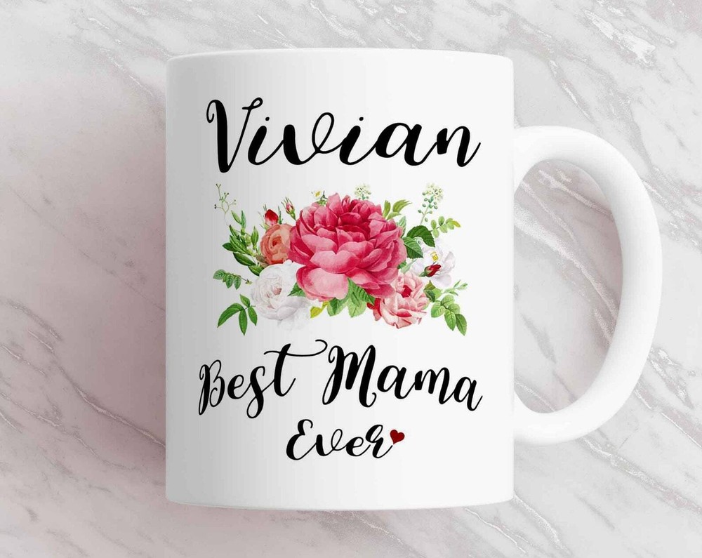 Christmas Gifts Custom Mama Mug Best Mama Ever Mama Gift Best Mom Ever Mug Mama