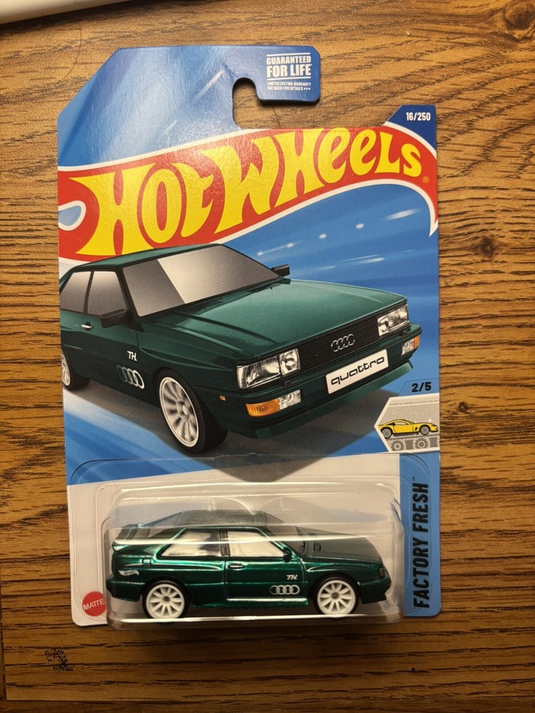 Hot Wheels 2025 Super Treasure Hunt STH 87 Audi Quattro Die-Cast Car
