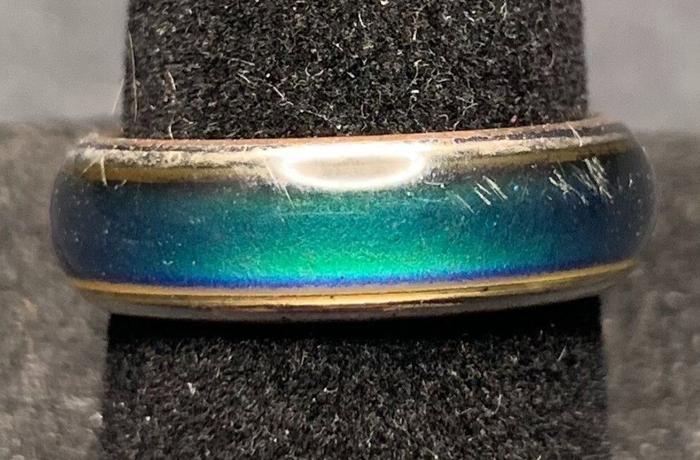 Vintage Antique Silver Tone Ring - Size 6.5