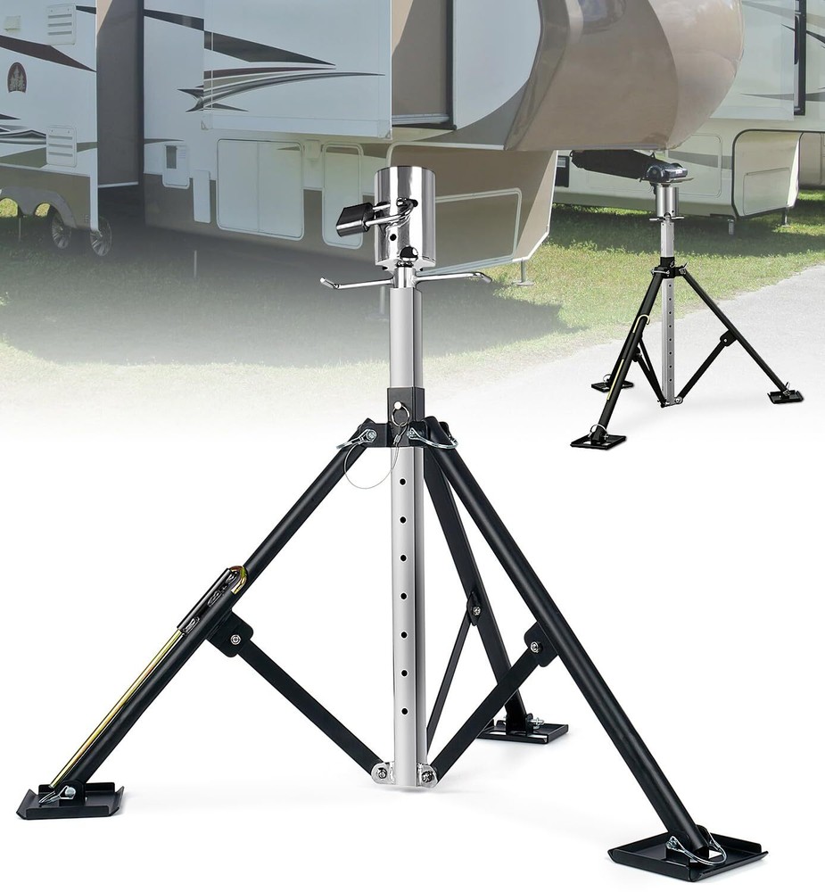 Heavy Duty 5th Wheel Tripod Stabilizer Adjustable 34
