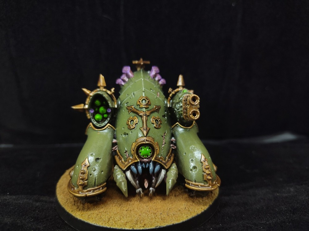 Warhammer 40k  Death Guard Blight Hauler Painted
